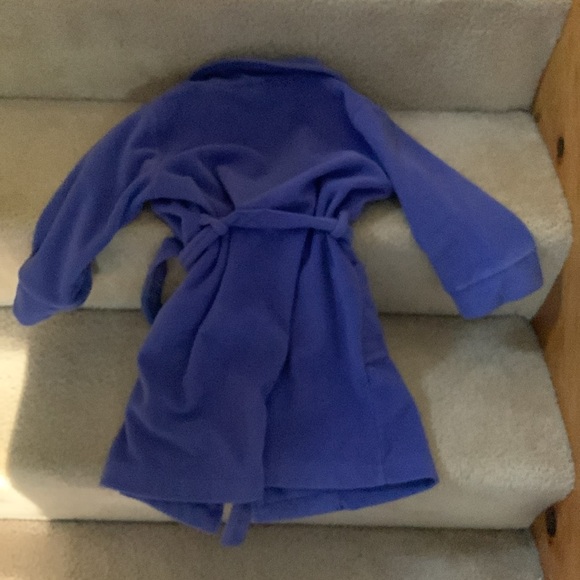 LL Bean Fleece Bathrobe - Size 4T - Picture 3 of 3